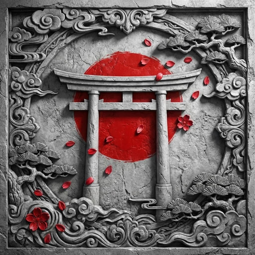 Crimson Sun Monolith