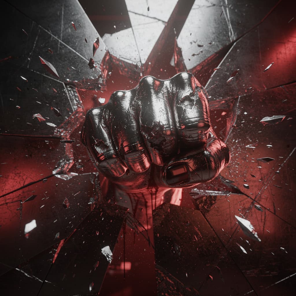 Artwork de pochette hardcore 9